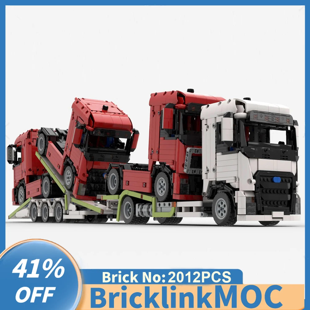 Truck Transporter F-max Building Blocks Set