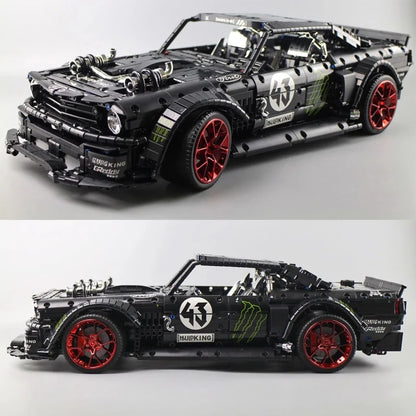 Mustang Hoonicorn V2 Style 1:8 Building Blocks Set