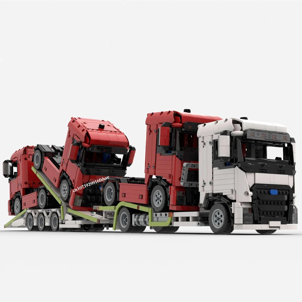 Truck Transporter F-max Building Blocks Set