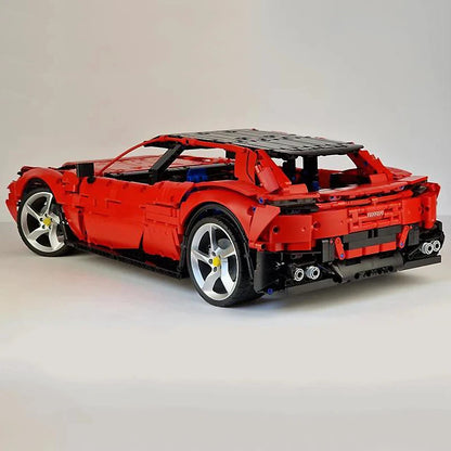 Ferrari Sport Racing Car Building Block Set