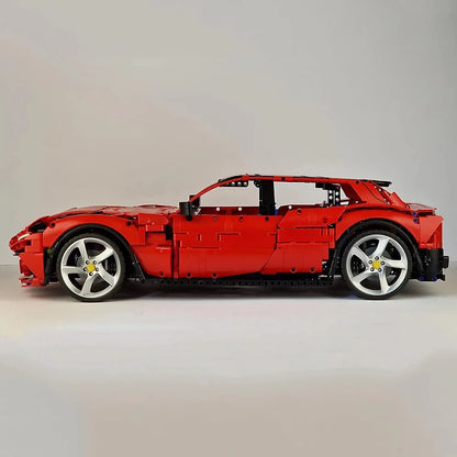 Ferrari Sport Racing Car Building Block Set