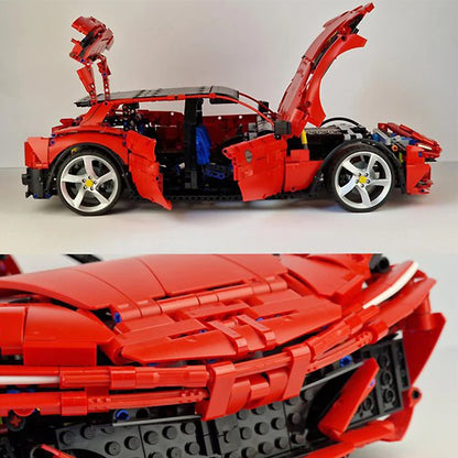 Ferrari Sport Racing Car Building Block Set