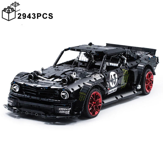 Mustang Hoonicorn V2 Style 1:8 Building Blocks Set