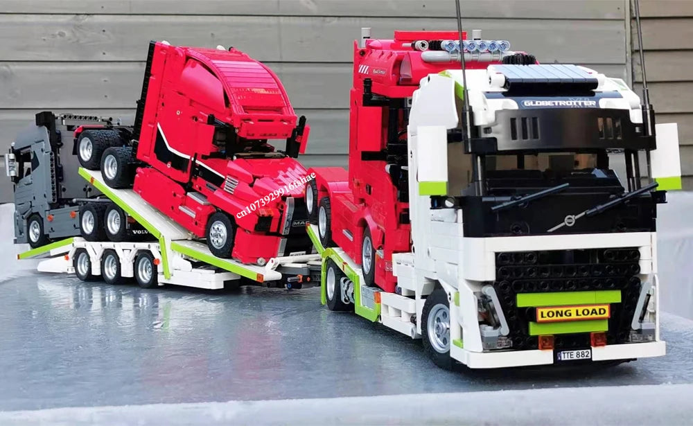 Truck Transporter F-max Building Blocks Set