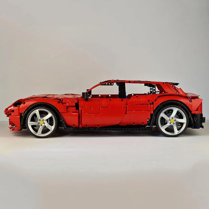 Ferrari Sport Racing Car Building Block Set