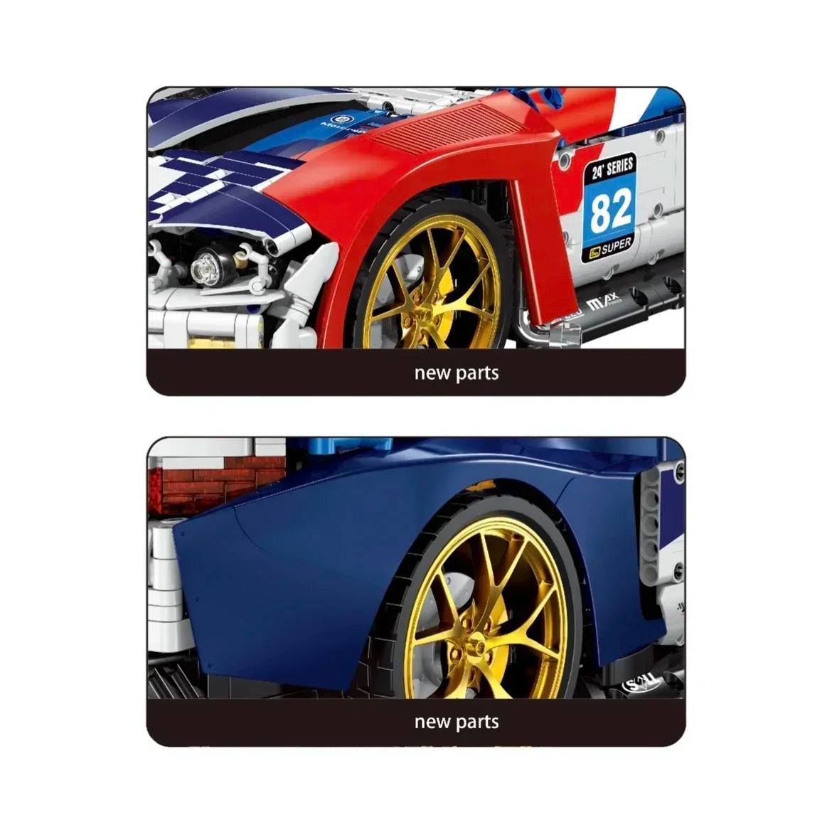 BMW M4 GT Style Building Blocks Set